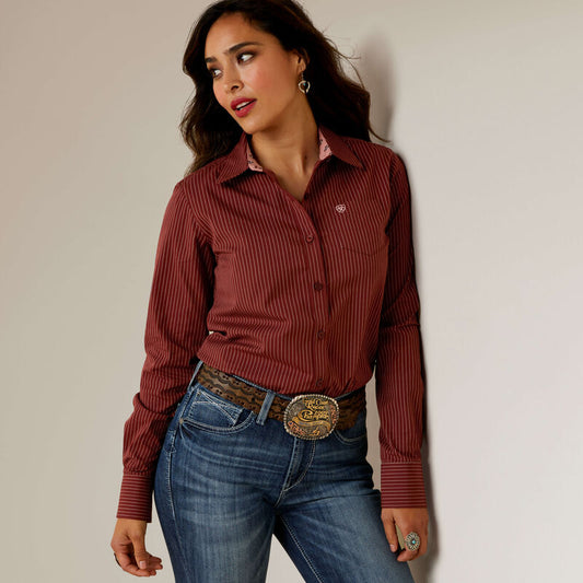 Women's Ariat Wrinkle Resist Kirby Stretch Shirt