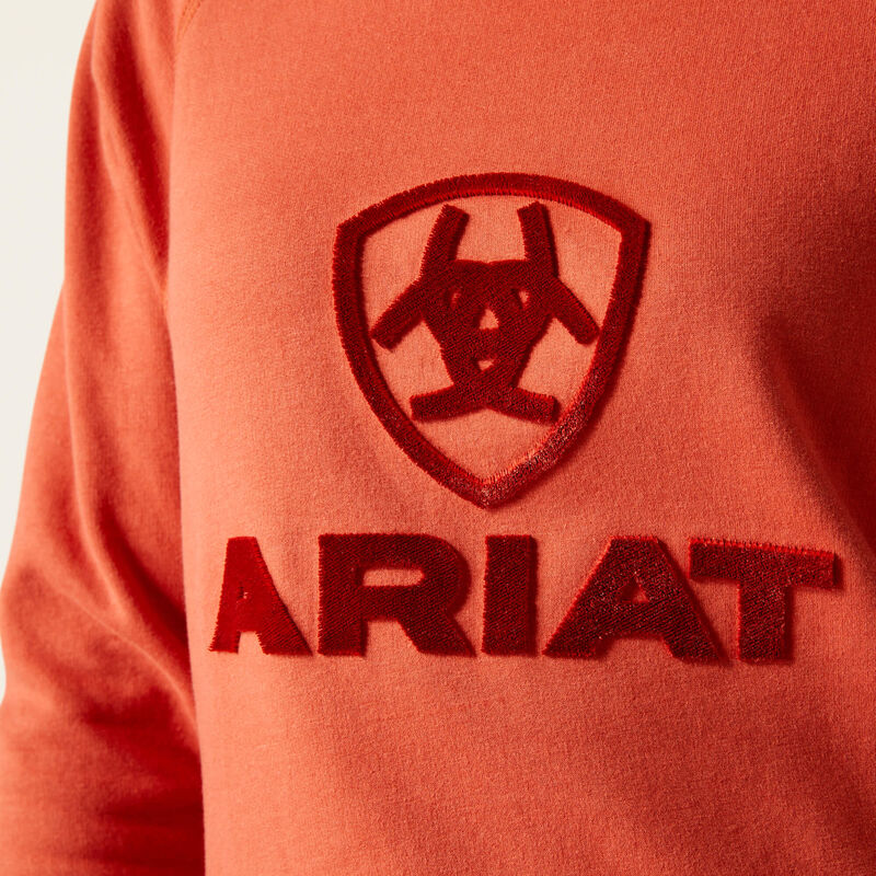 Women's Ariat Benicia Sweatshirt - Burnt Brick