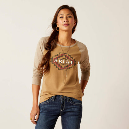 Women's Ariat Tucson Baseball Tee