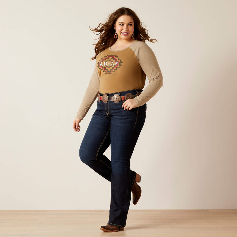 Women's Ariat Tucson Baseball Tee