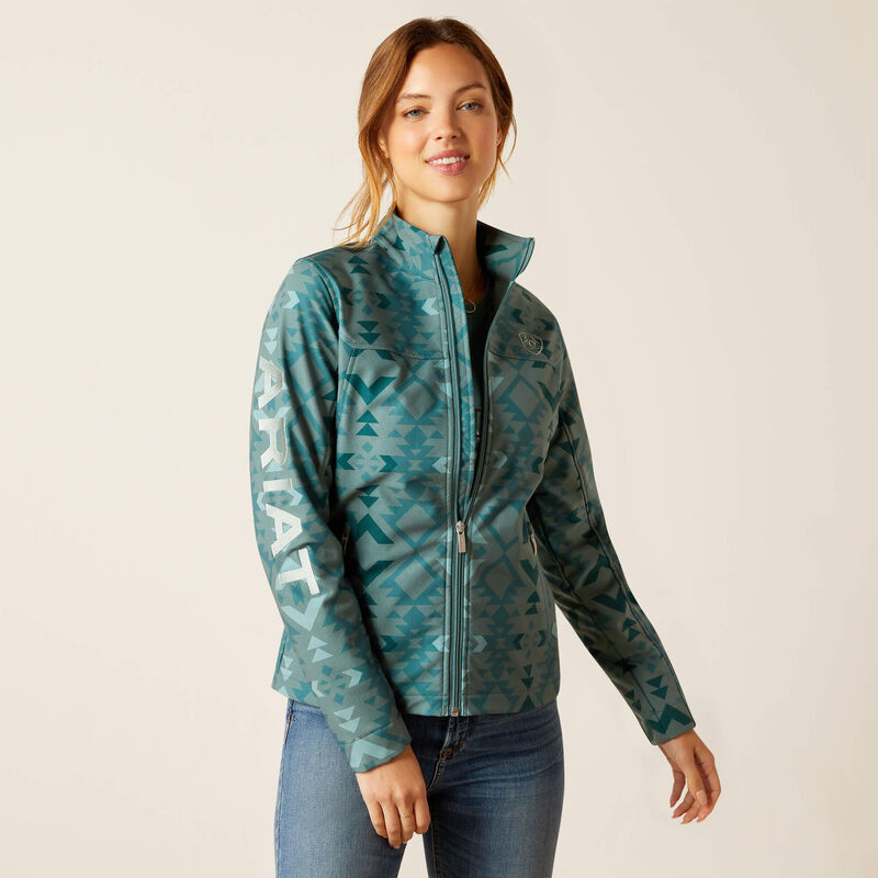 Women's Ariat New Team Softshell Print Jacket