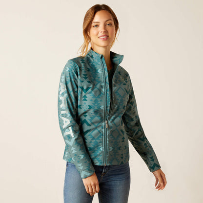 Women's Ariat New Team Softshell Print Jacket