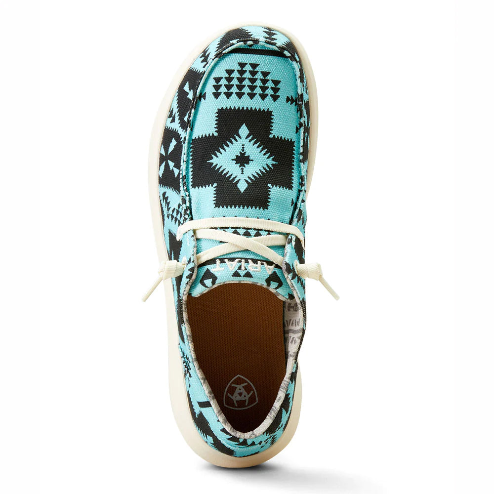 Women's Ariat Hilo Shoe - Turquoise Saddle Blanket