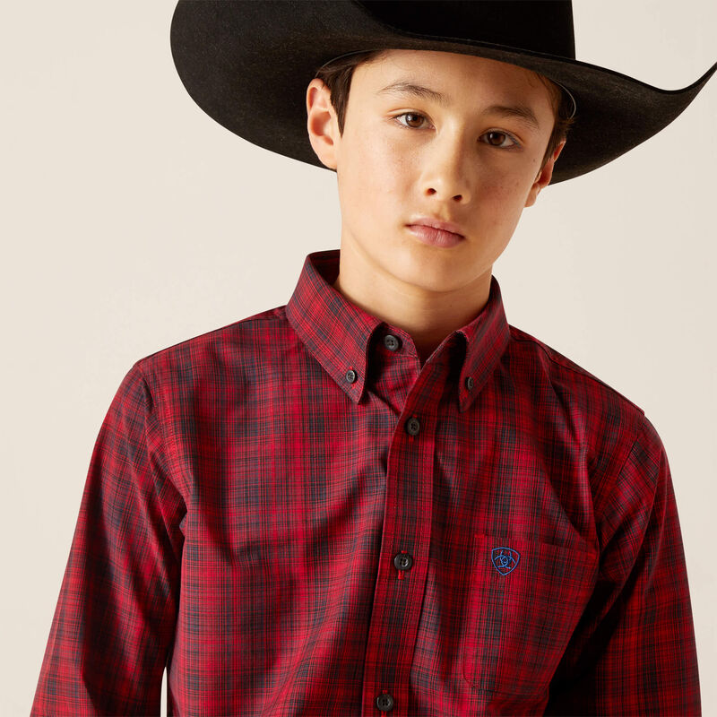 Boy's Ariat Pro Series Paxton Classic Fit Shirt