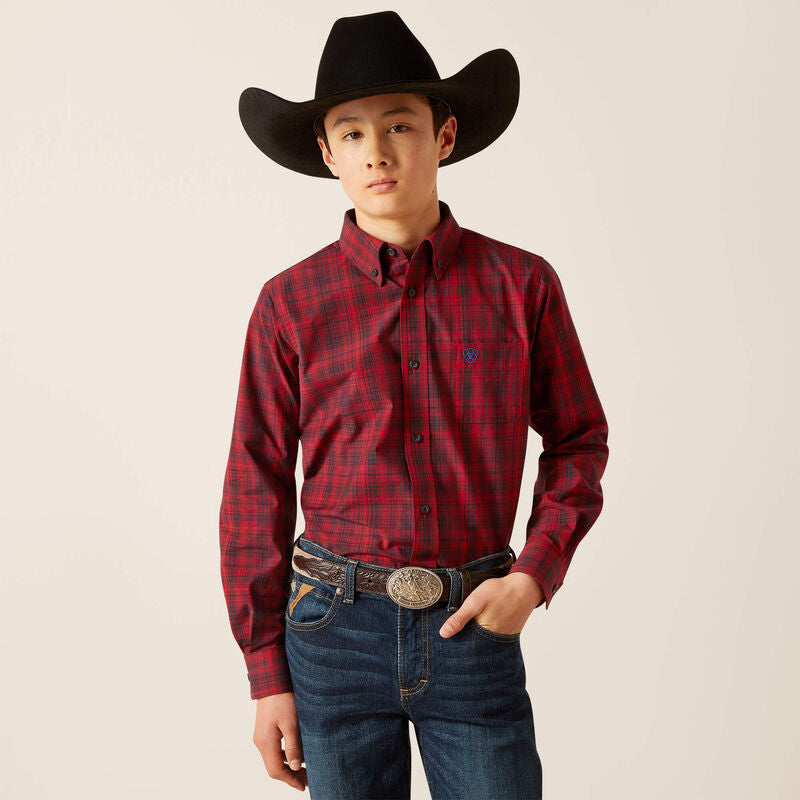 Boy's Ariat Pro Series Paxton Classic Fit Shirt