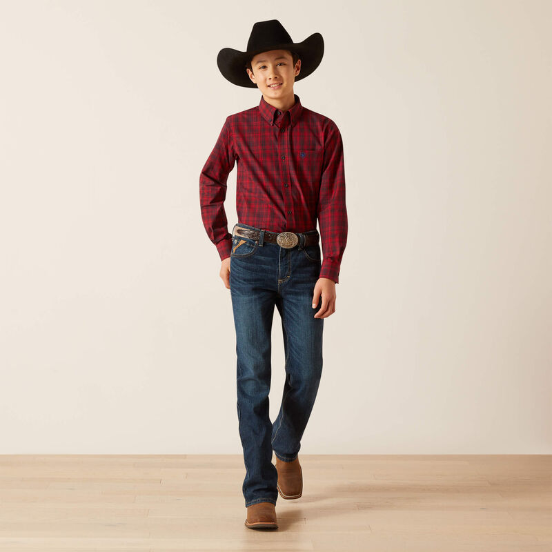 Boy's Ariat Pro Series Paxton Classic Fit Shirt