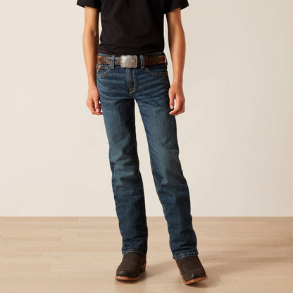 Boy's Ariat B5 Slim Stretch Dustin Straight