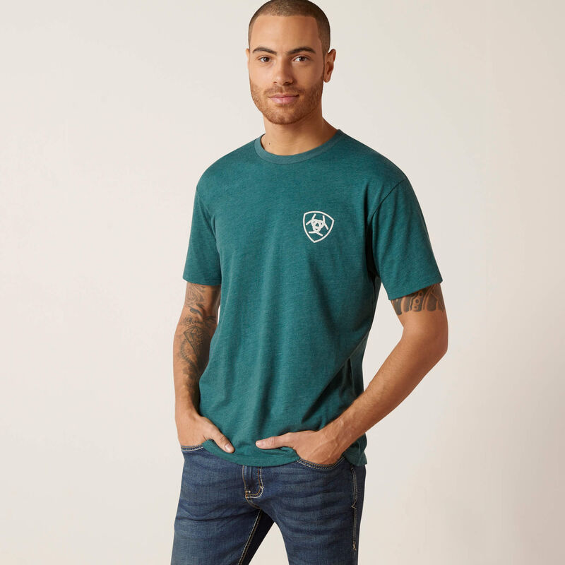 Men's Ariat Western Wheat T-Shirt