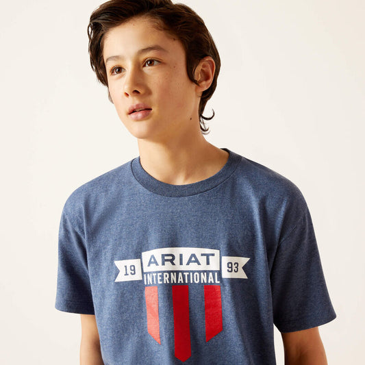 Boy's Ariat Banner Shield T-Shirt