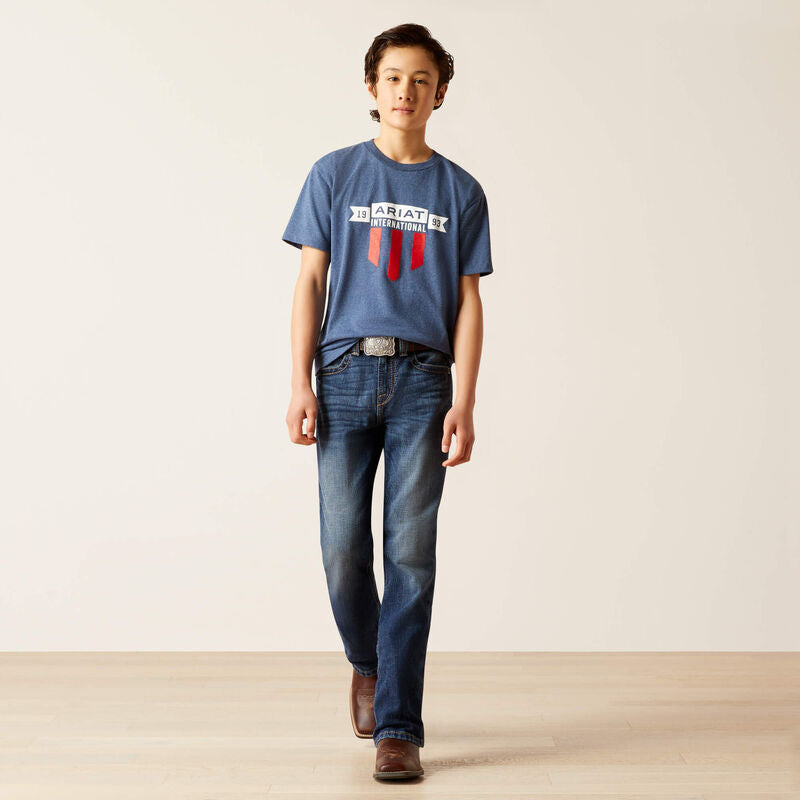 Boy's Ariat Banner Shield T-Shirt