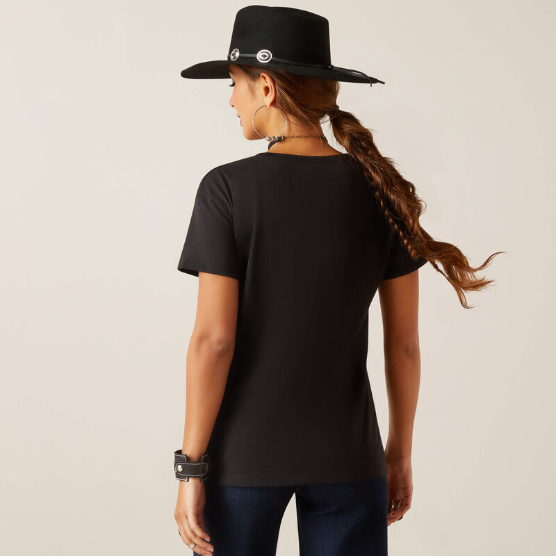 Women's Ariat Rainbow Script T-Shirt