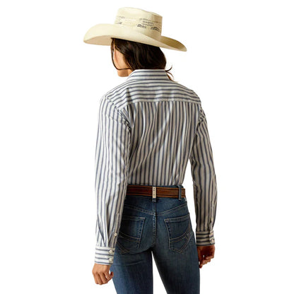 Women's Ariat Long Sleeve Kirby Stretch Shirt - Baja Stripe