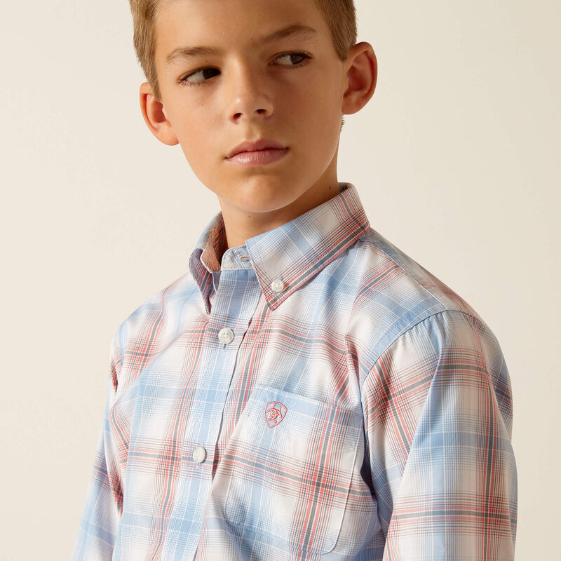 Boy's Ariat Pro Series Joshua Classic Fit Shirt