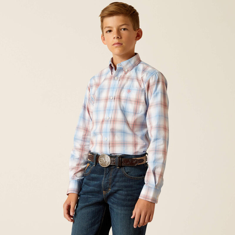 Boy's Ariat Pro Series Joshua Classic Fit Shirt