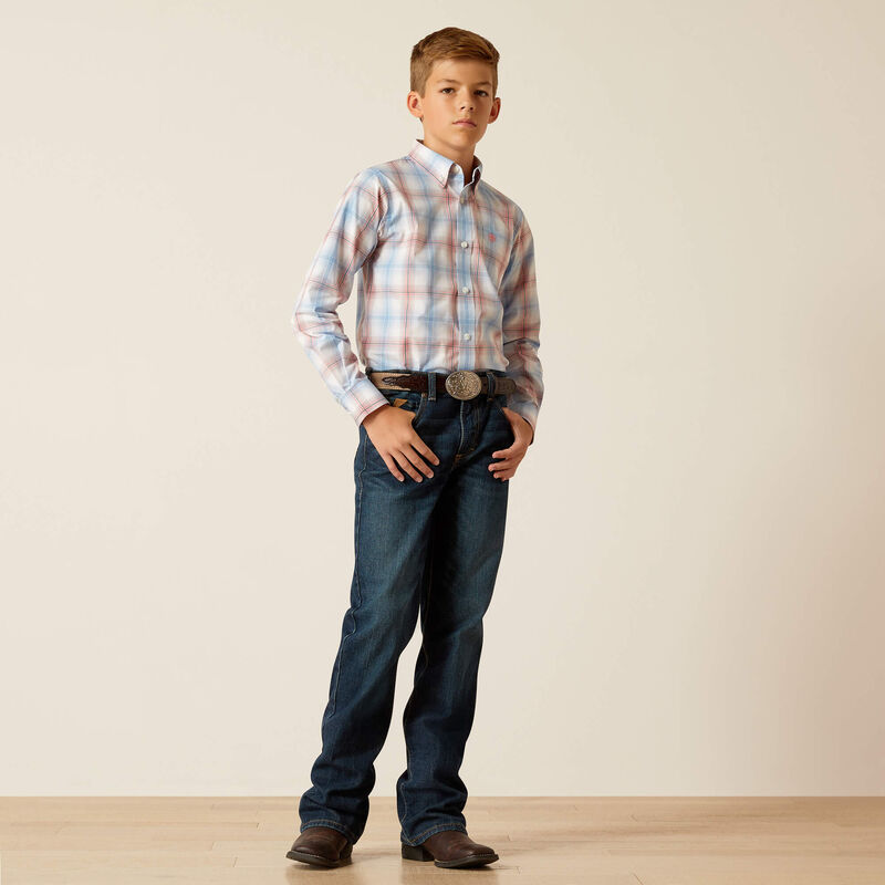 Boy's Ariat Pro Series Joshua Classic Fit Shirt