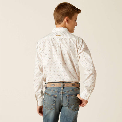 Boy's Ariat Edmond Classic Fit Shirt