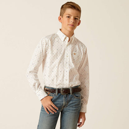 Boy's Ariat Edmond Classic Fit Shirt