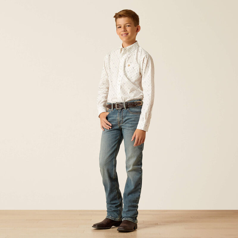 Boy's Ariat Edmond Classic Fit Shirt