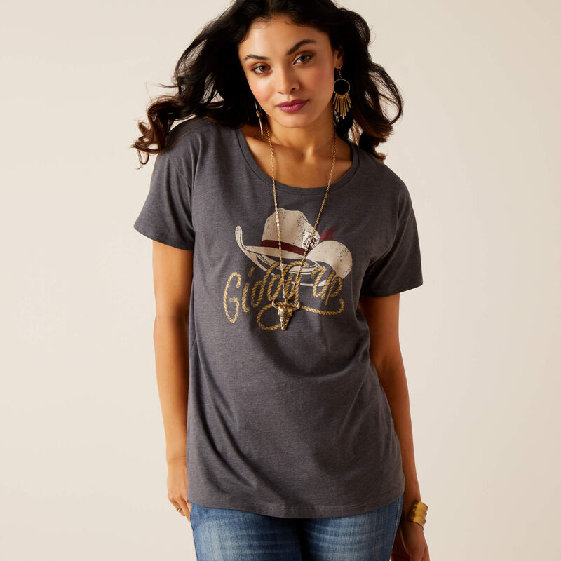 Women's AriatCowboy Hat T-Shirt