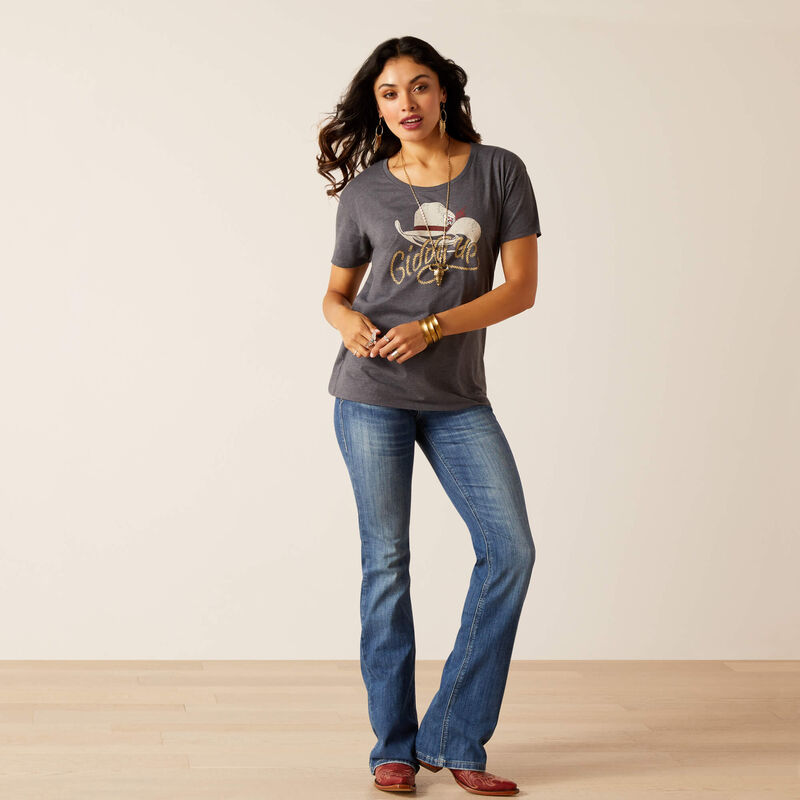 Women's AriatCowboy Hat T-Shirt