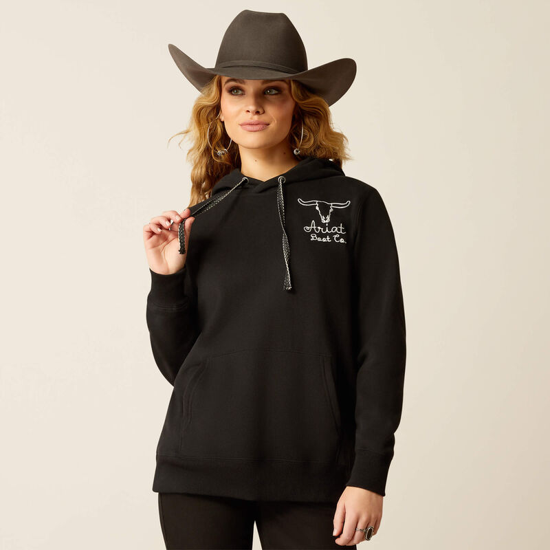 Women's Ariat Steer Stitch Hoodie