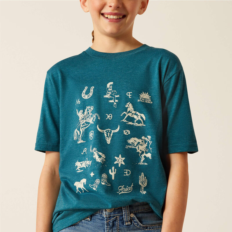 Girl's Ariat Sketch Pad T-Shirt