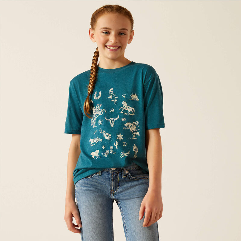 Girl's Ariat Sketch Pad T-Shirt