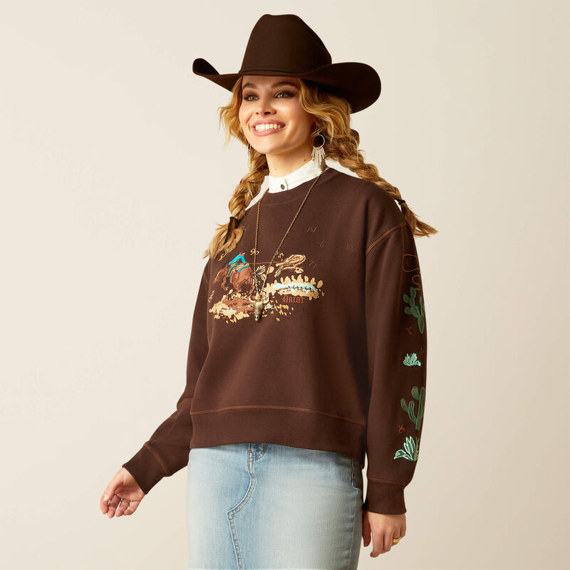 Women's Ariat Riata Sweatshirt