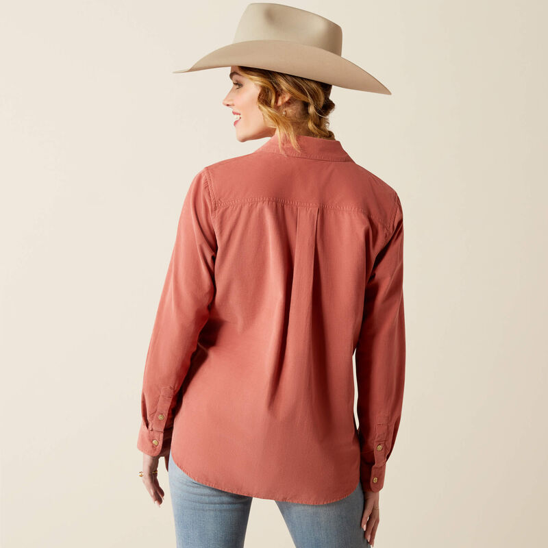 Women's Ariat Billie Jean Corded Shirt