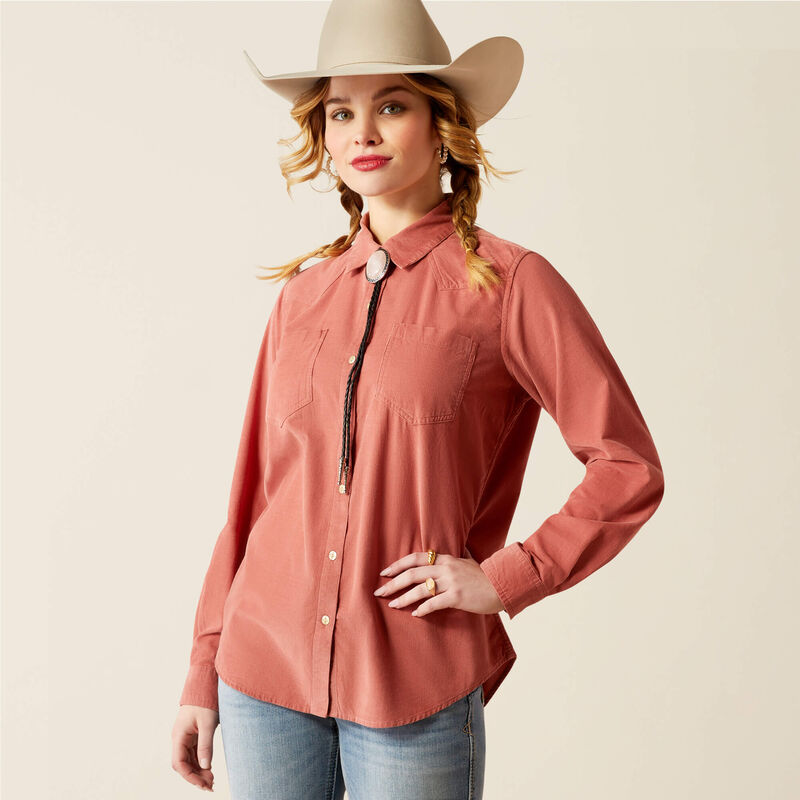 Women's Ariat Billie Jean Corded Shirt