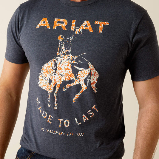 Men's Ariat Made to Last Bronco Graphic T-Shirt