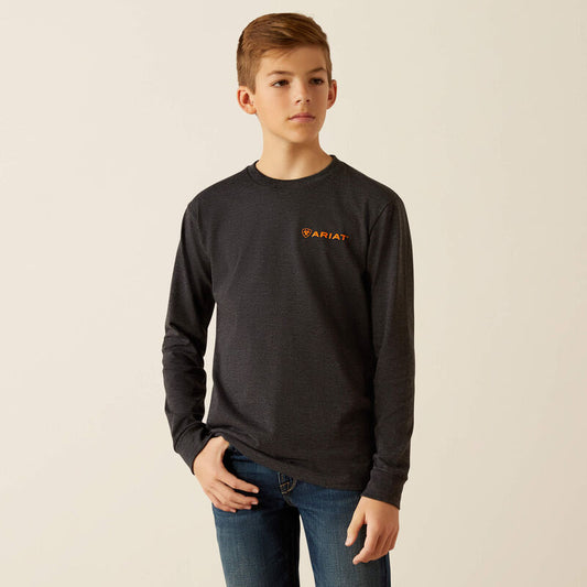 Boy's Ariat Wetlands Nature Long Sleeve T-Shirt