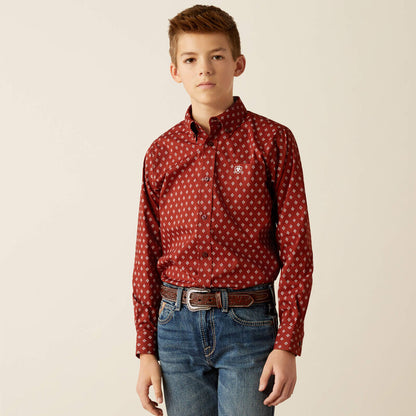 Boy's Ariat Pax Classic Fit Shirt