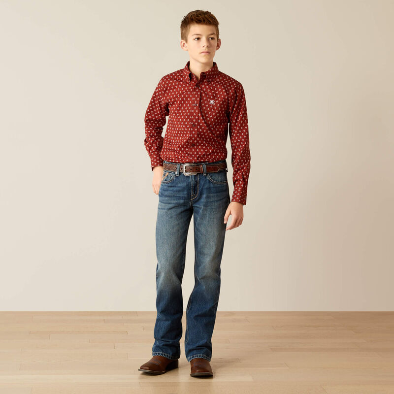 Boy's Ariat Pax Classic Fit Shirt