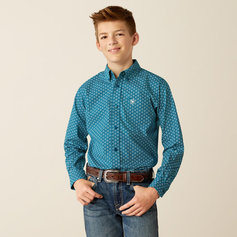 Boy's Ariat Petey Classic Fit Shirt