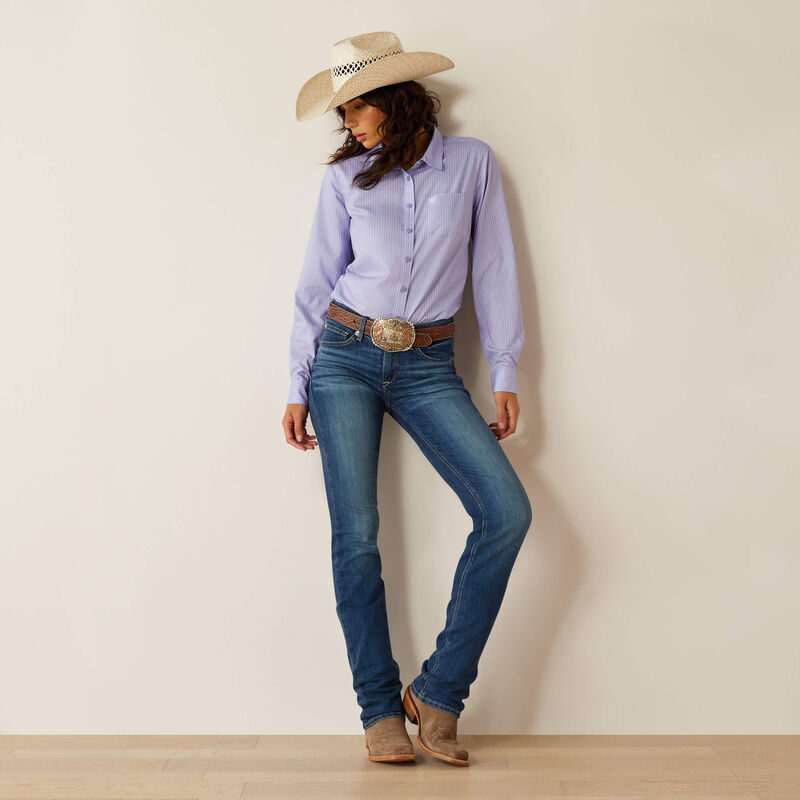 Women's Ariat Kirby Pro Shirt - Lavender