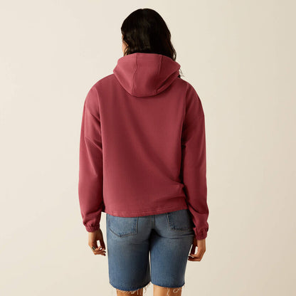 Women's Ariat Essential Hoodie - Dry Rose