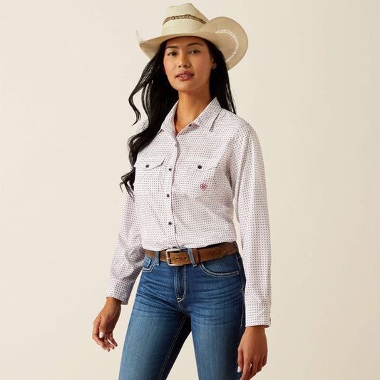 Women's Ariat VentTEK Stretch Shirt - Mini Print