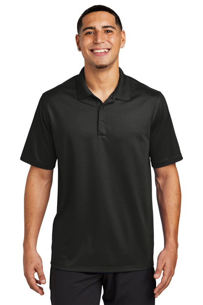 Men's Black Sport-Tek® UV Micropique Polo