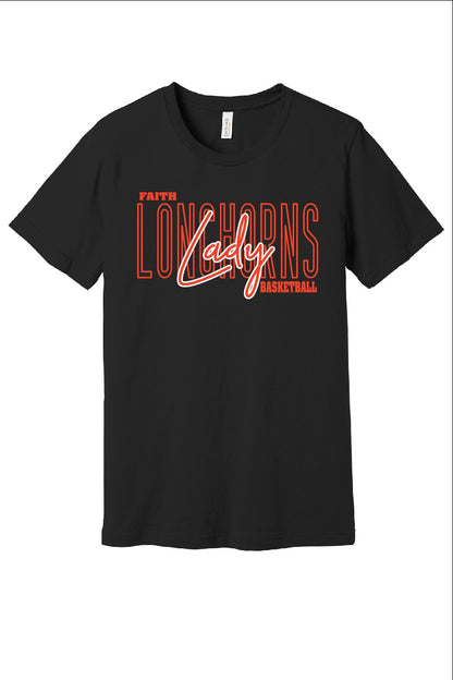 2024-25 Faith Lady Longhorns Basketball Shirts