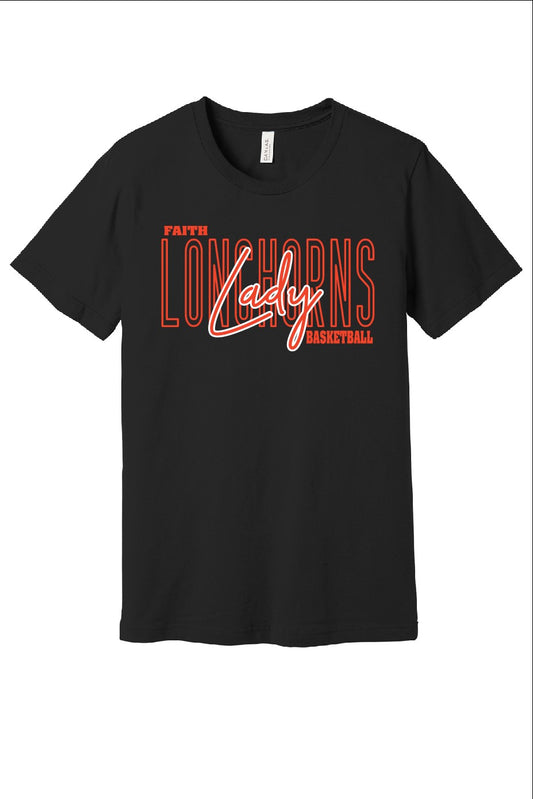 2024-25 Faith Lady Longhorns Basketball Shirts