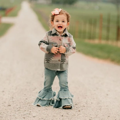 Girl's Shea Baby Baby/Toddler Aztec Jacket