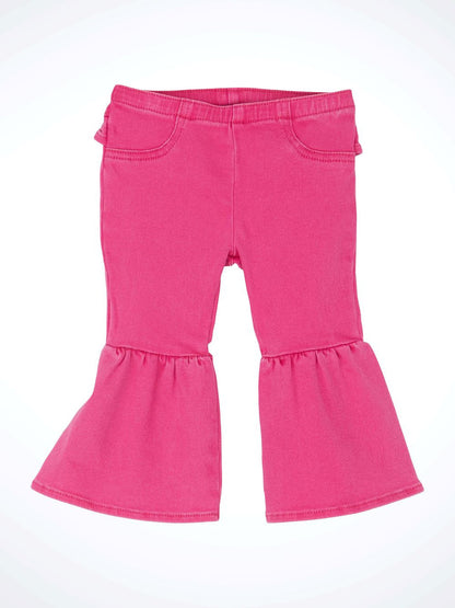 Girl's Infant/Toddler Wrangler FLARE DELILAH PINK Jean