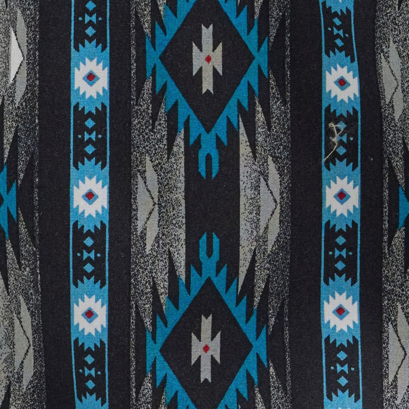 Men's Wrangler CHECOTAH AZTEC BLACK PRINT Long Sleeve