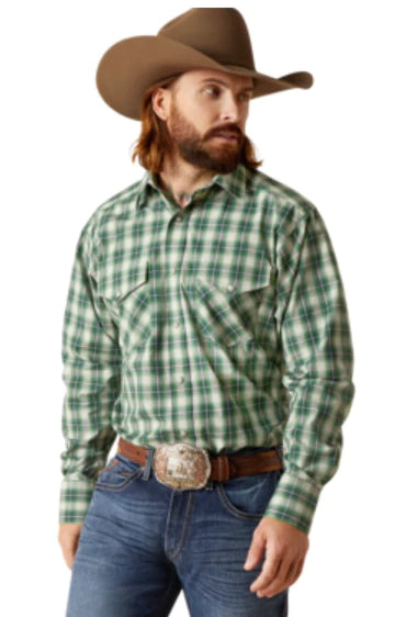 Men's Ariat PRO EVERETT SNAP SHIRT - DUSTY PAPER