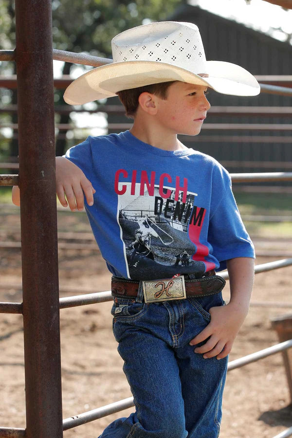 Boy's Cinch Made for This Tee
