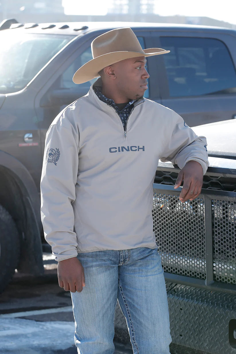 Men's Cinch Soft shell 1/4 ZIP PULLOVER Jacket