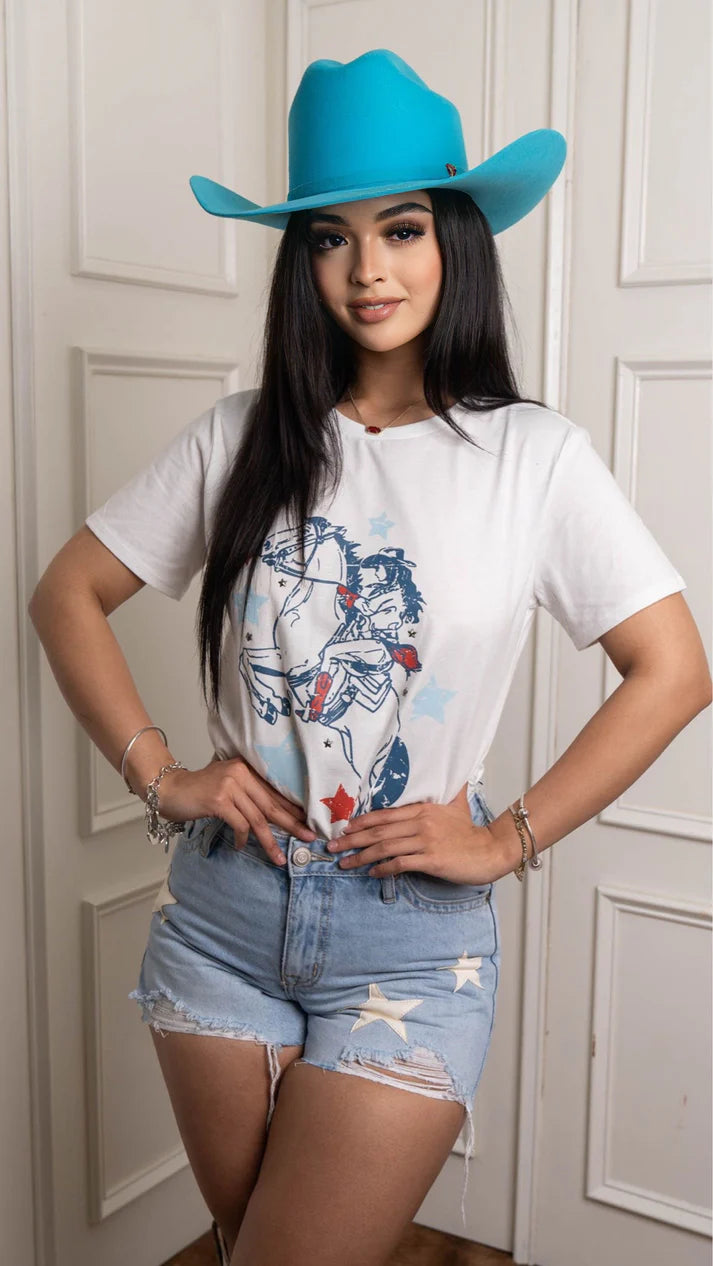 Women's Rock & Roll Short Sleeve Graphic Tee