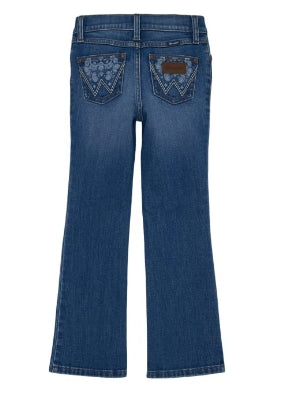 Girl's Wrangler Paisley Pocket Bootcut Jean - Adeline