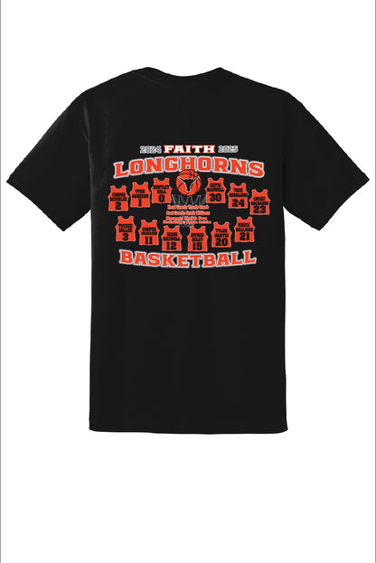 2024-25 Faith Boy's Longhorns Basketball Shirts